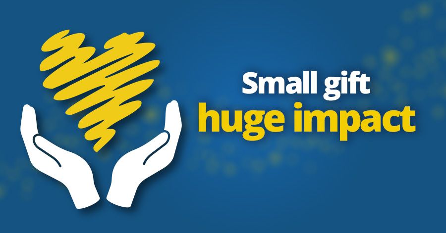 Small gift, huge impact