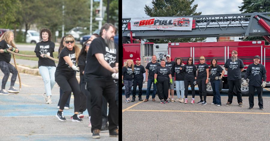 United Way Big Pull Fire Truck Event