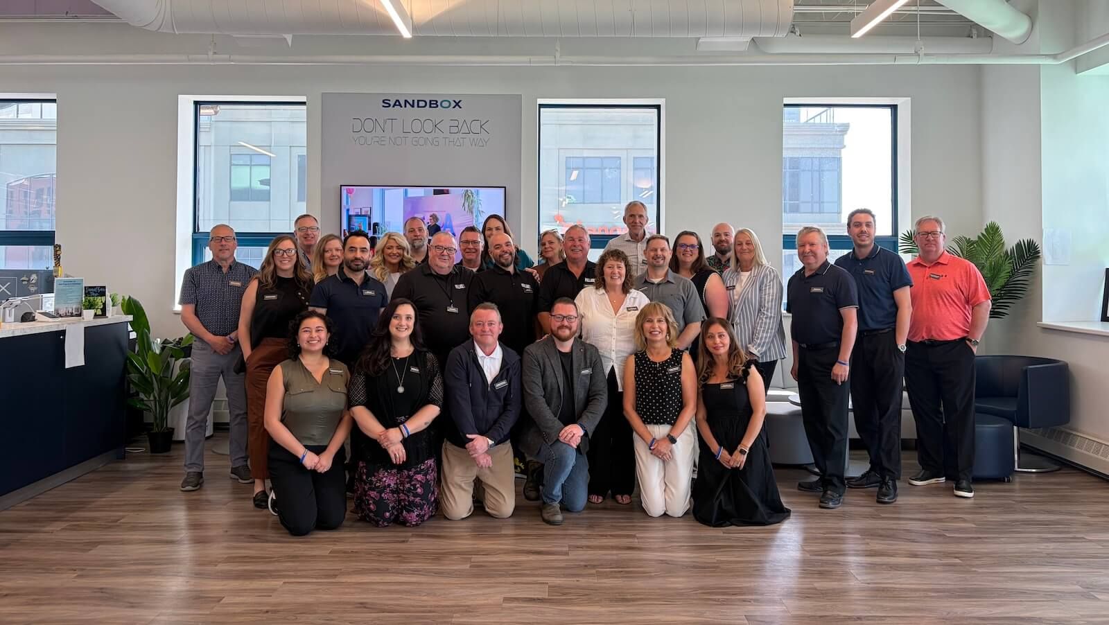 Our sales team gathered in Barrie for an off-site
