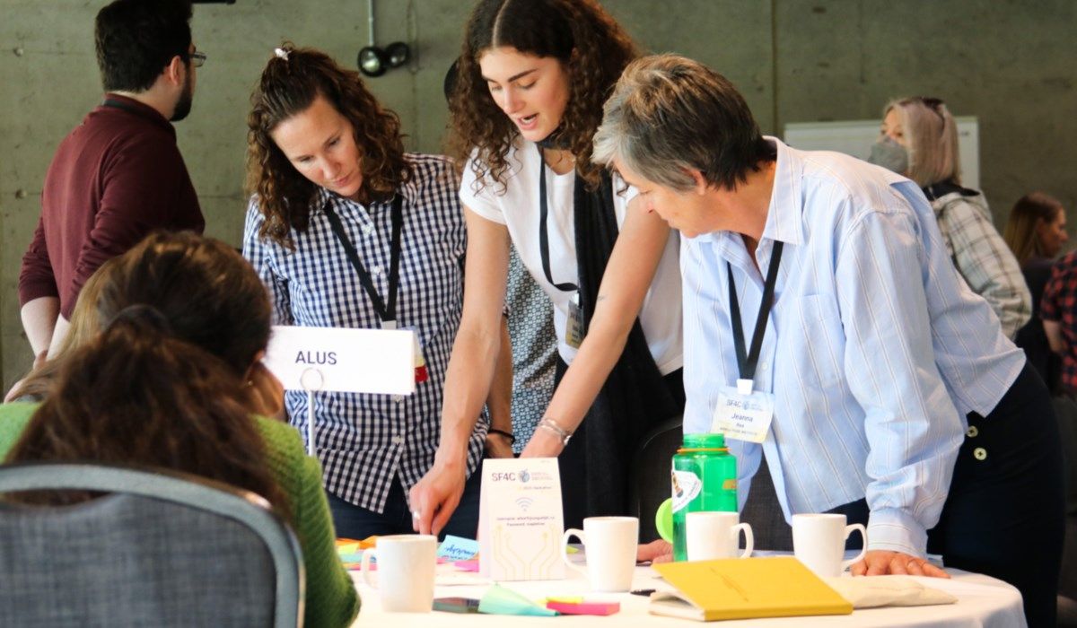 Students and organizations joined forces Thursday and Friday at The Arboretum to tackle global food problems.