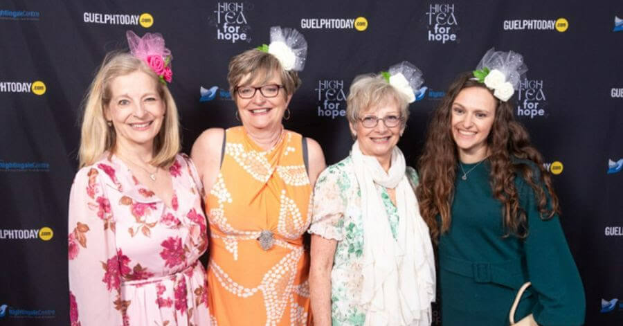 Guests attend The Nightingale Centre's High Tea for Hope event