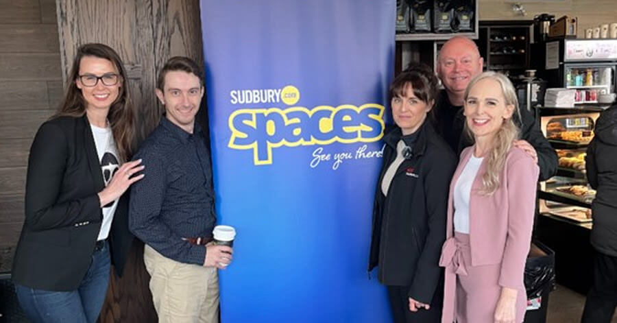 SPACES coordinator Andrew Stuetz had a chance to meet the enthusiastic Sudbury hosts
