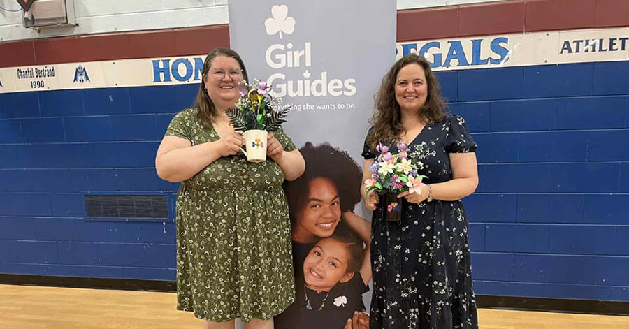 On June 1, Sudbury.com journalists Heidi Ulrichsen and Jenny Lamothe were the guest speakers at the annual Girl Guides Award Recognition Ceremony, providing words of inspiration to youth at the event.