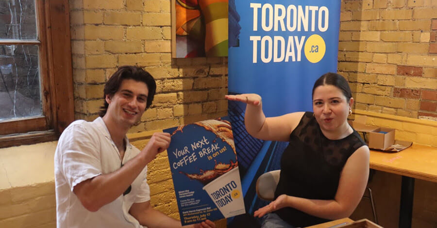 TorontoToday’s Aidan Chamandy and Sarah Do Couto