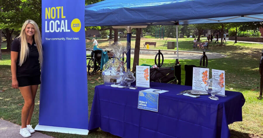 Niagara-on-the-Lake Local’s community partner specialist Lindsay Zdichavsky took part in this year’s Peach Festival event