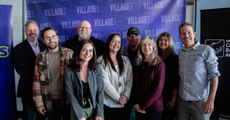 Winners, sponsors and guests attended the fifth annual SooToday Community Builders Awards reception at The Canadian Bushplane Heritage Centre on Oct. 9