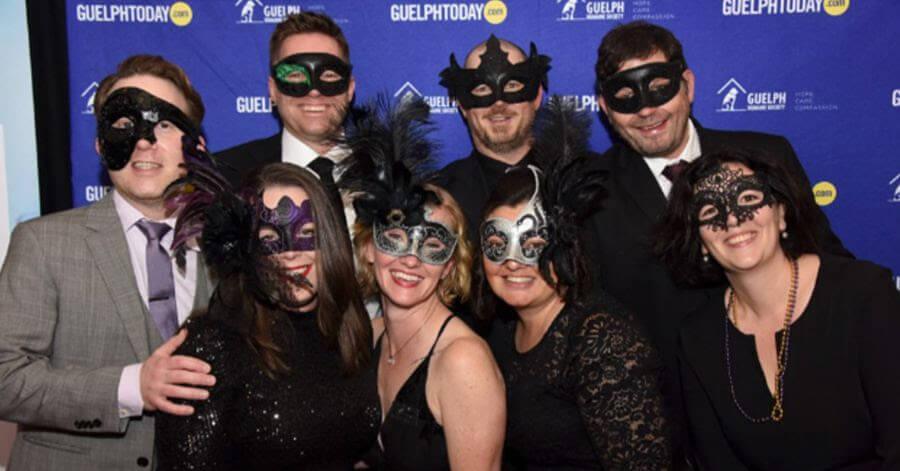 Guelphites gathered at the Happy Tails Gala: Mardi Paw Masquerade