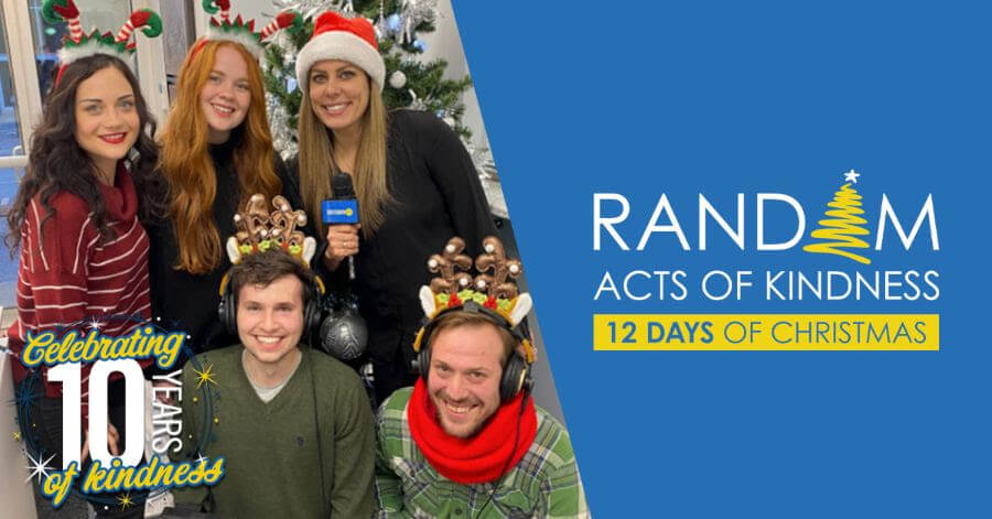 Celebrating 10 years of kindness — Random Acts of Kindness, 12 days of Christmas