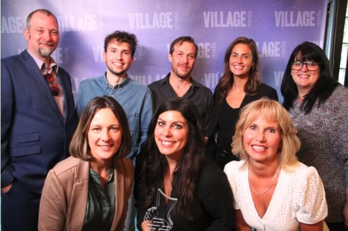 Village Media staff attend the third annual SooToday Community Builders Awards