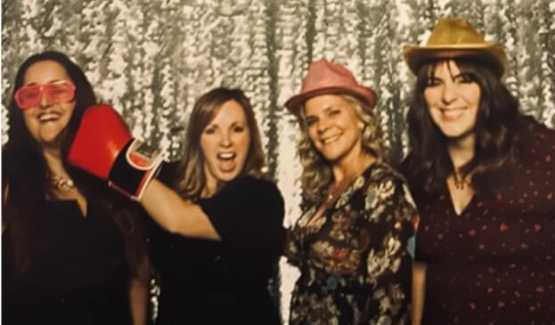 Sudbury.com staff have some photo booth fun at the Women of Distinction Awards Gala
